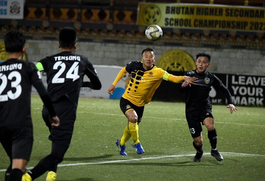 Paro FC displays grit against Tensung