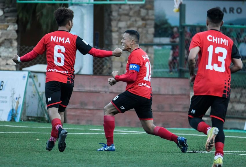 Paro FC eased UA FC 4-0 victory at Woochu Sports Arena