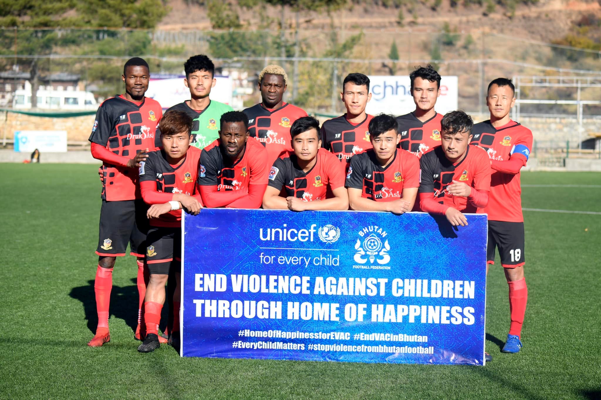 Paro FC eased UA FC with 4-0 Victory at Woochu Sports Arena