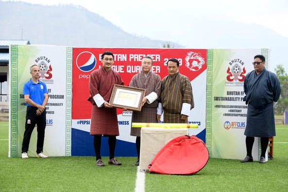 Paro FC wins Sustainability Clubs Award 2022 - 2023