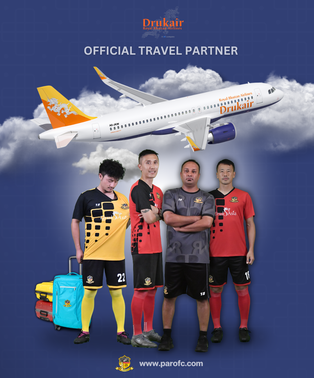 Druk Air: The Proud Travel Partner of Paro FC