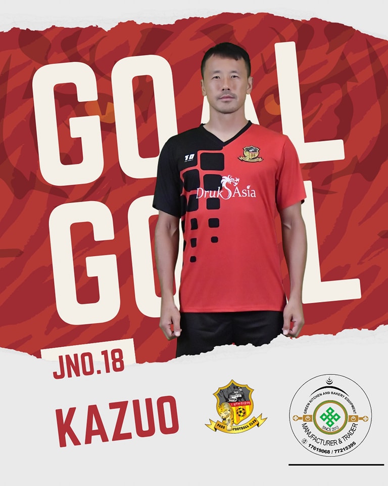 First Goal came at 8 mins under the pressure of Kazuo. 